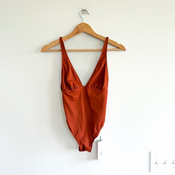 BONDI BORN Other - Bondi Born One Piece Swimsuit Copper EL_M334V_COP NWT